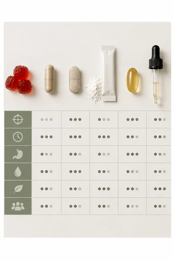 Choosing the right dosage form