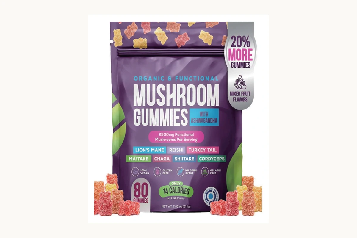 Mushroom Blend Gummies private label dietary supplement OEM ODM - MITEYO