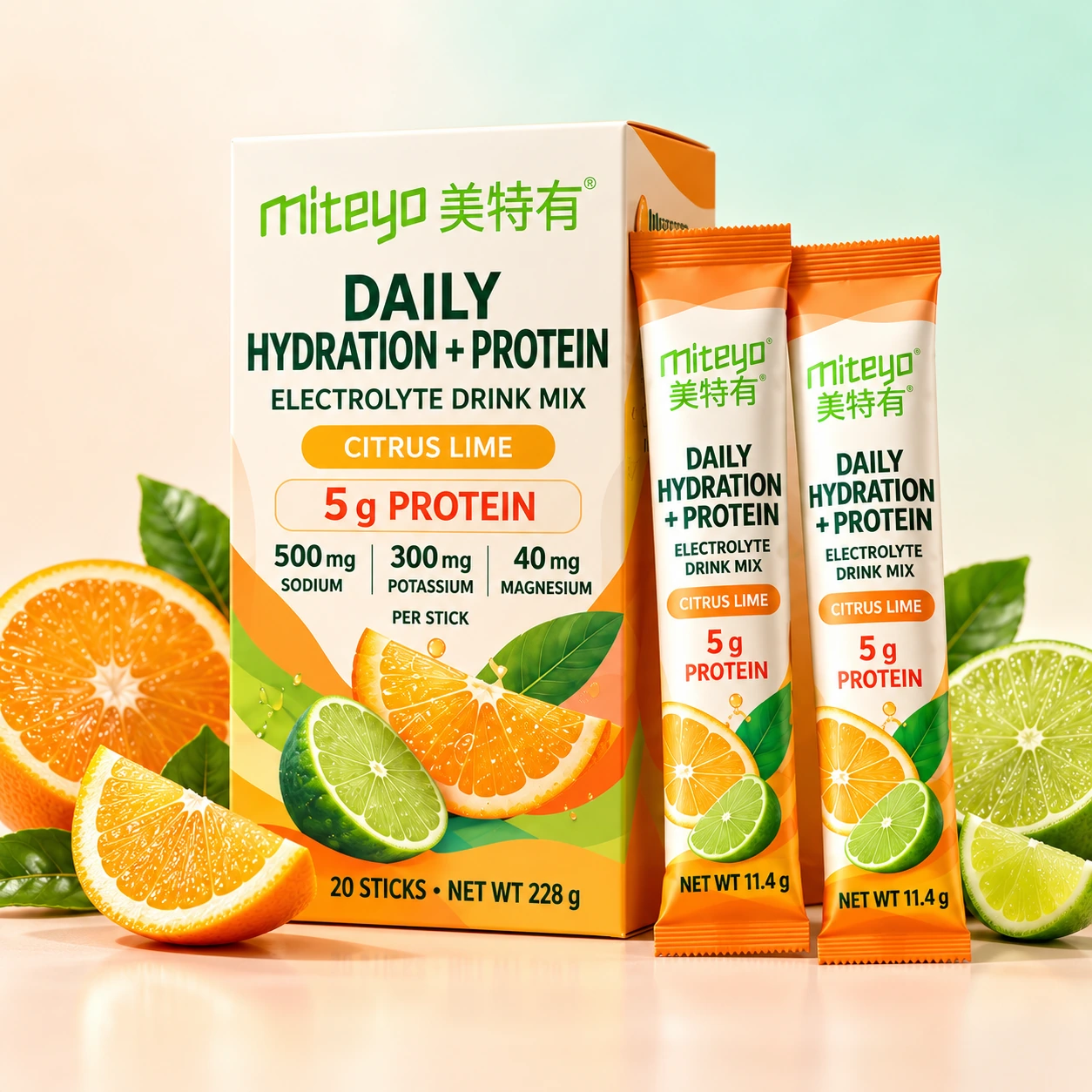 Daily Hydration + Protein private label dietary supplement OEM ODM - MITEYO